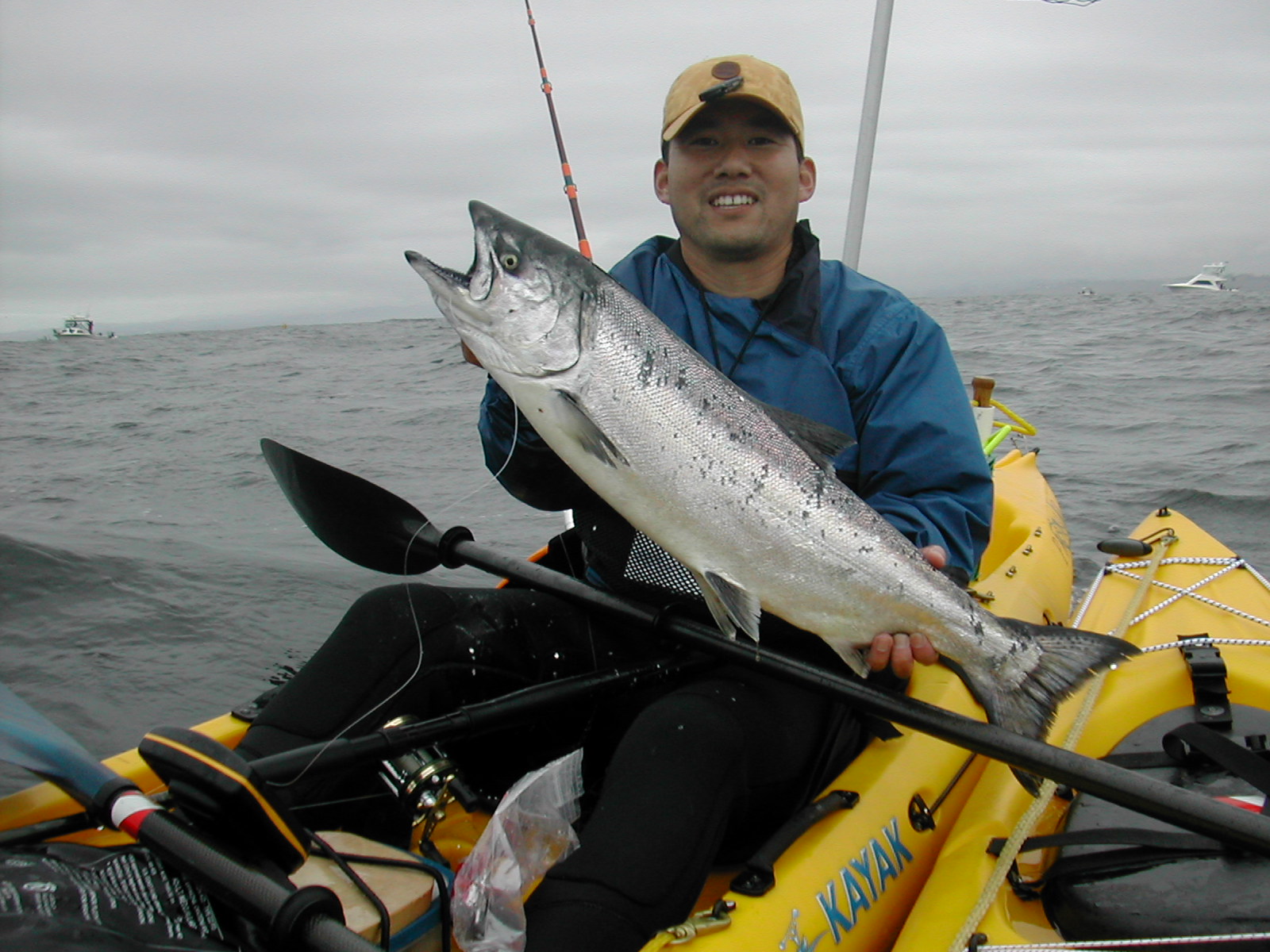 Selecting a Kayak for Salmon Fishing